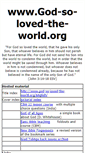 Mobile Screenshot of god-so-loved-the-world.org